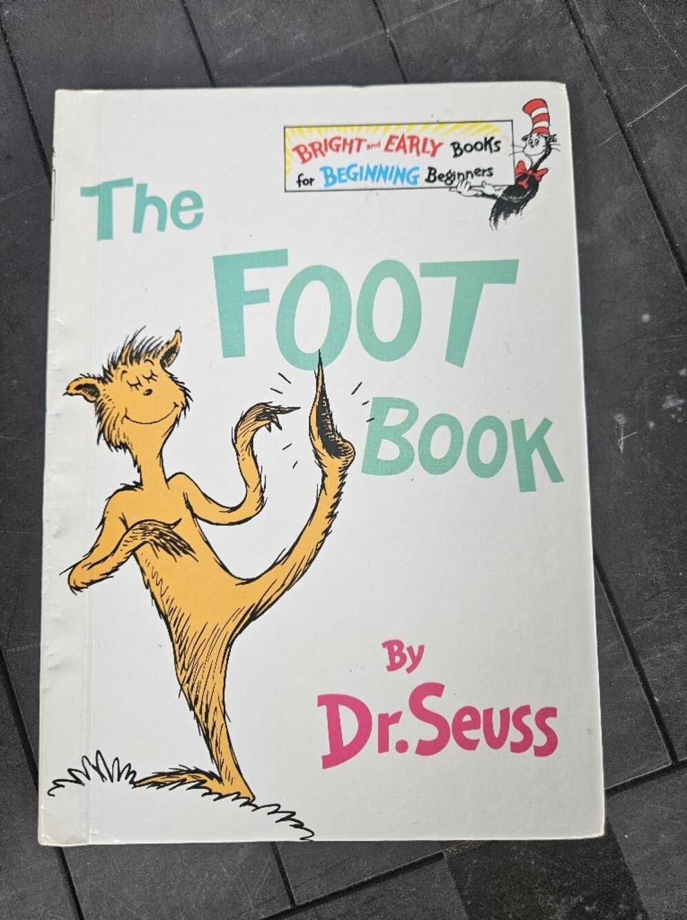 Vintage Dr. Seuss The Foot Book Hardcover – Bright and Early Beginner Book